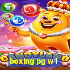 boxing pg w1